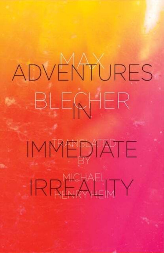 Adventures In Immediate Irreality av Max Blecher