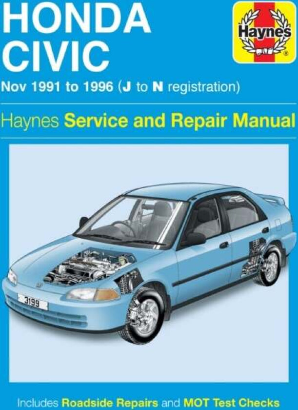 Honda Civic 91-96 av Haynes Publishing