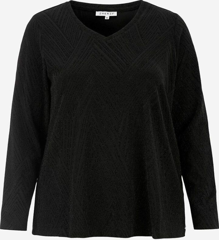 Glitrende festtopp Aspen 54/56 (XL)