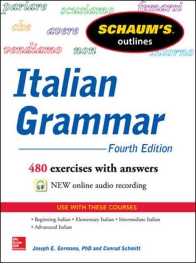 Schaum's Outline of Italian Grammar av Joseph Germano, Conrad Schmitt
