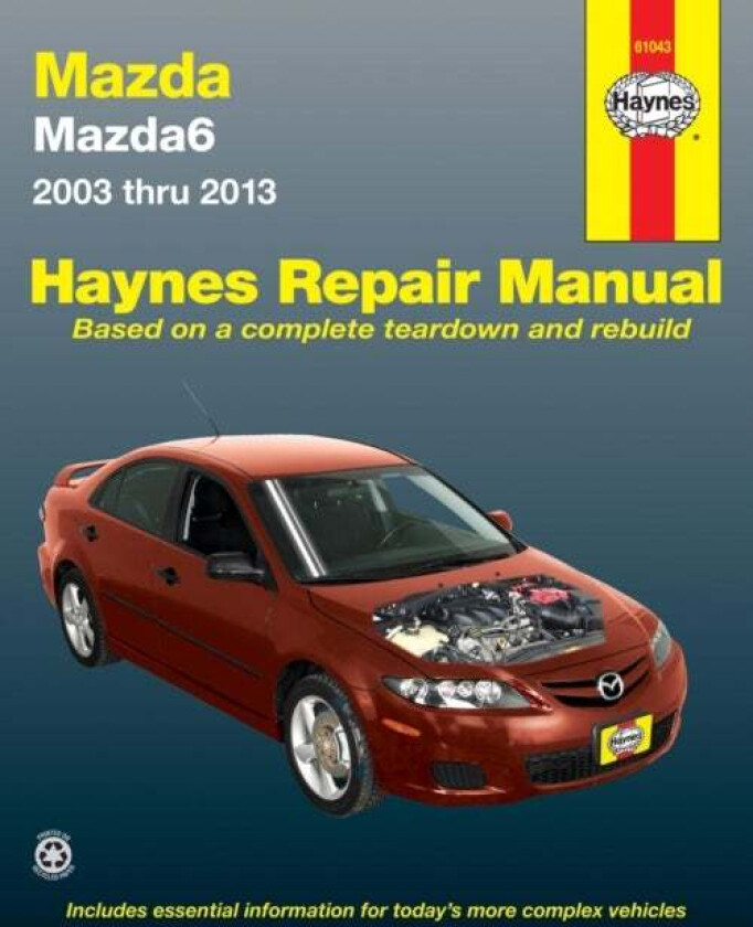 Mazda6 (2003-2013) Haynes Repair Manual (USA) av Haynes Publishing