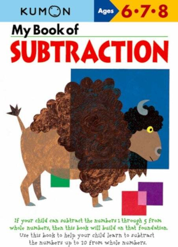 My Book Of Subtraction av Kumon