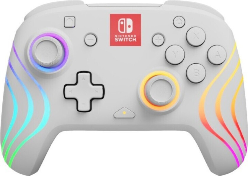 PDP Afterglow Wave Wireless Controller - White