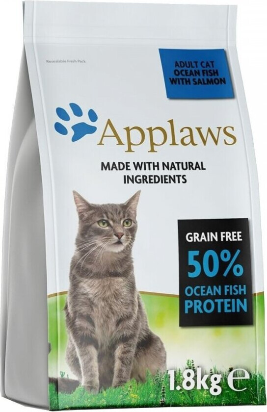 Applaws Cat Adult Fish & Salmon (1,8 kg)