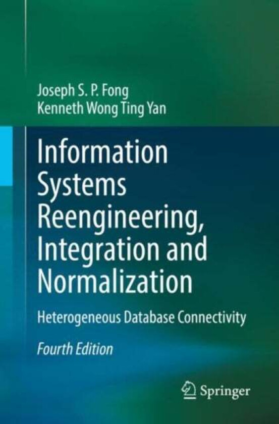 Information Systems Reengineering, Integration and Normalization av Joseph S. P. Fong, Kenneth Wong Ting Yan