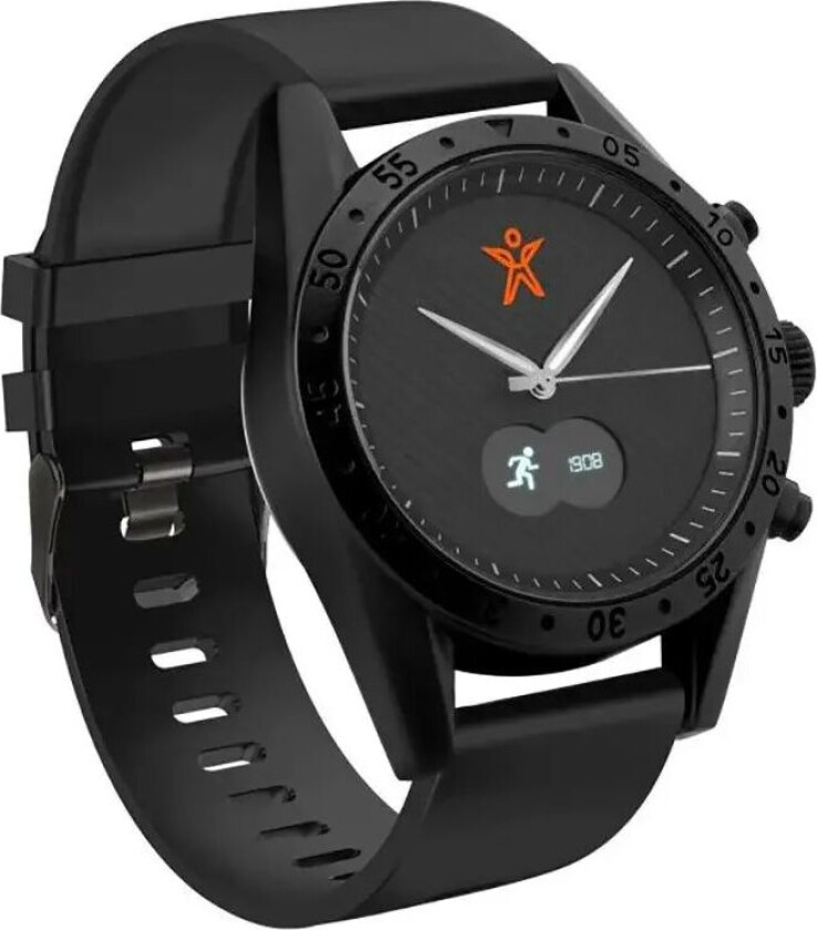 Next Watch Smartklokke med. Kaloriteller og Skritteller - IP68 - Svart