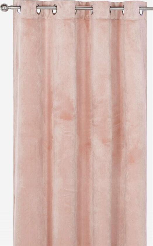 Fløyelslengder med snørehull Charlotte 2-pack 135 x 220 cm