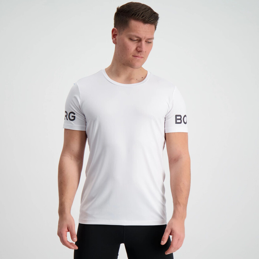 Borg Tee, t-skjorte, herre Brilliant White