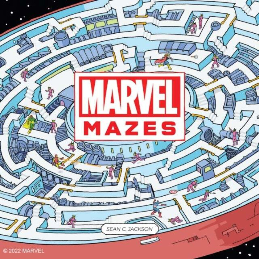 Marvel Mazes av Sean C. Jackson