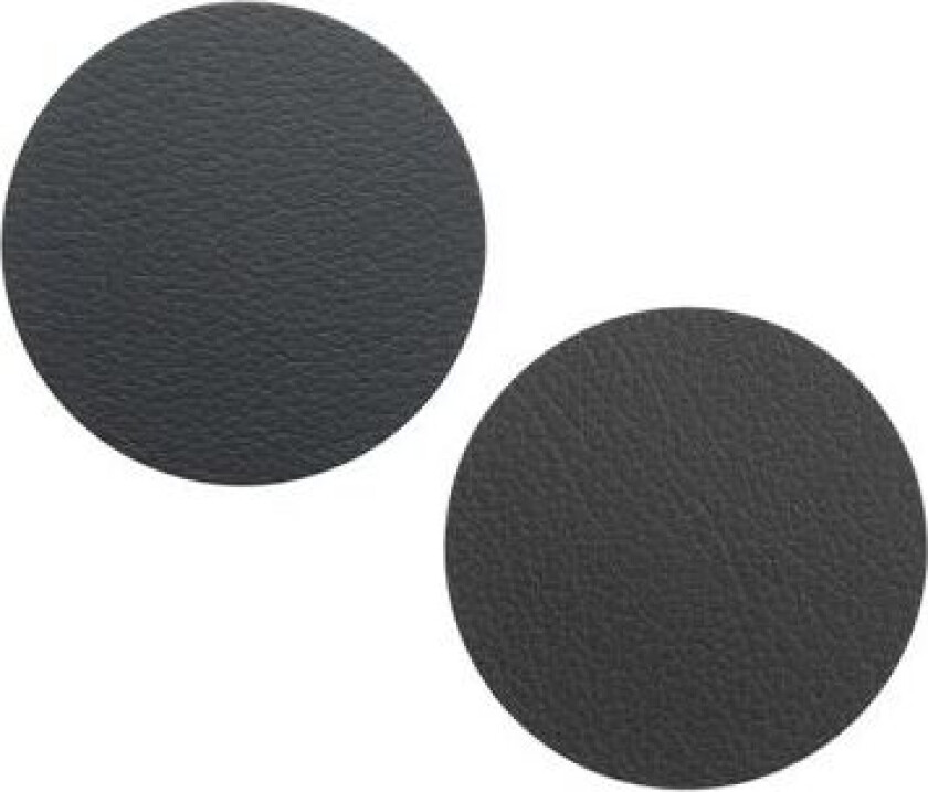 Lind DNA Bull glassunderlag vendbar circle 1 stk. svart-brun