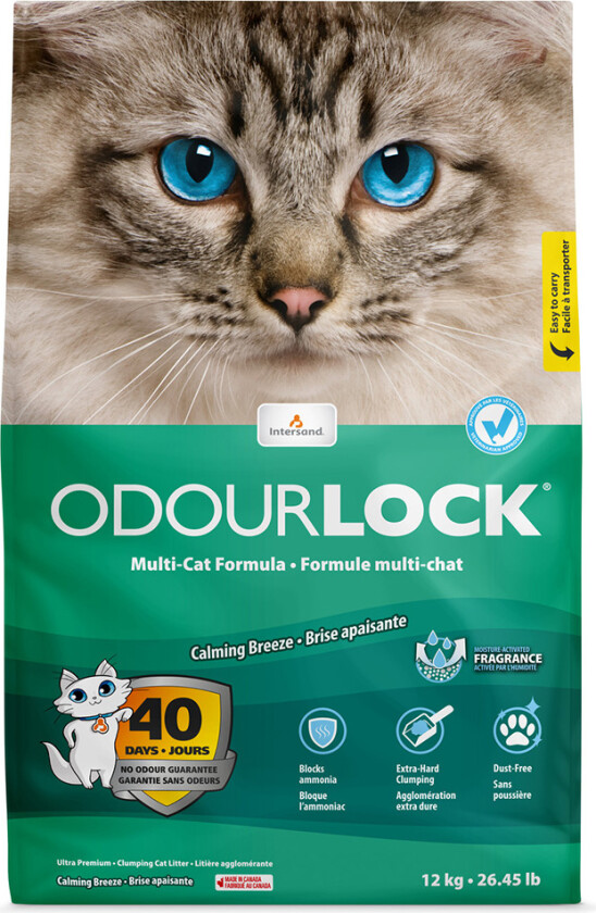 Odour Lock Calming Breeze 12 kg