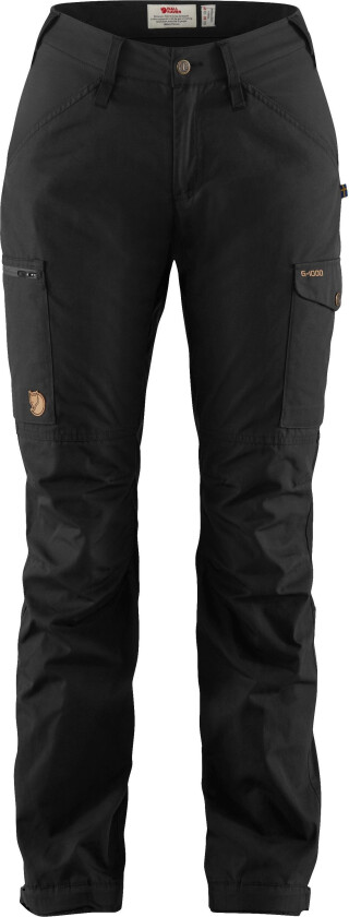 KAIPAK TROUSERS CURVED W  BLACK
