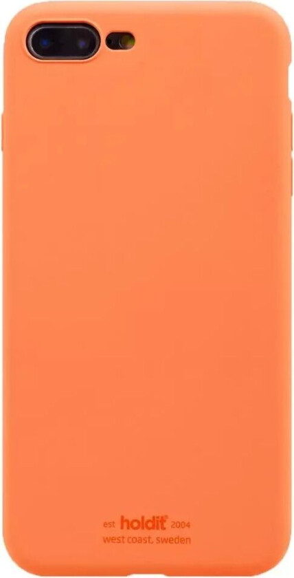 Holdit iPhone 8 Plus / 7 Plus Soft Touch Silikon Deksel - Orange