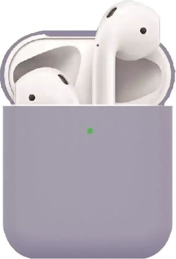 Apple AirPods (1. & 2. gen.) Tynt Silikondeksel - Lavendel