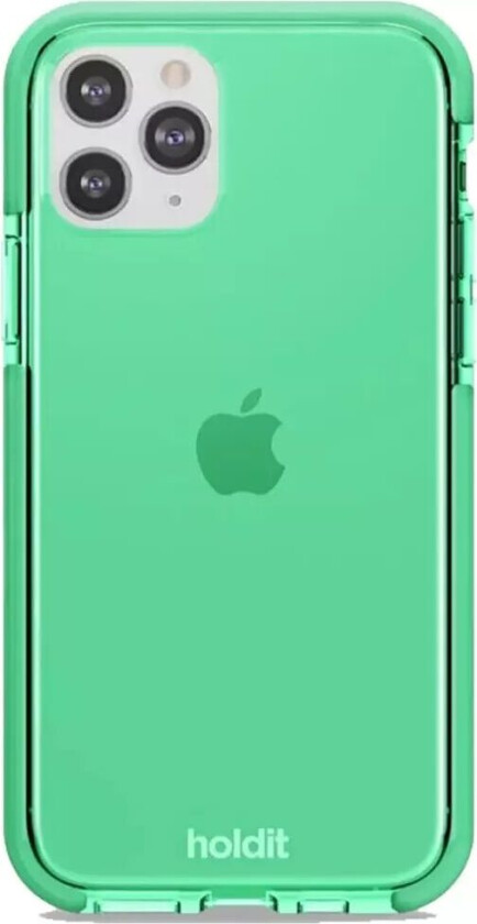 Holdit iPhone 11 Pro Seethru Bakdeksel - Grass Green