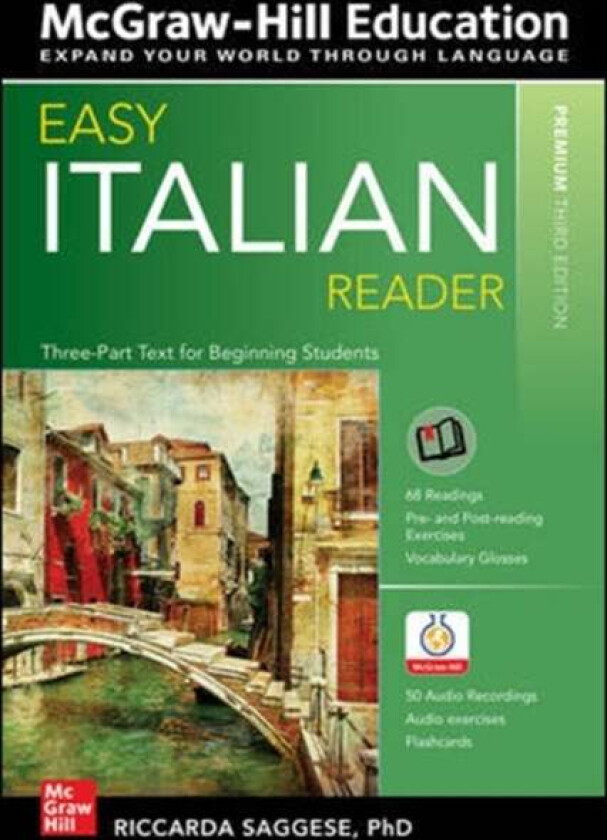 Easy Italian Reader, Premium Third Edition av Riccarda Saggese