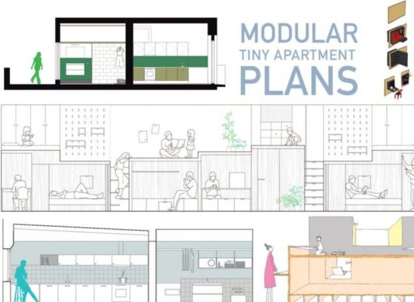 Modular Tiny Apartment Plans av various