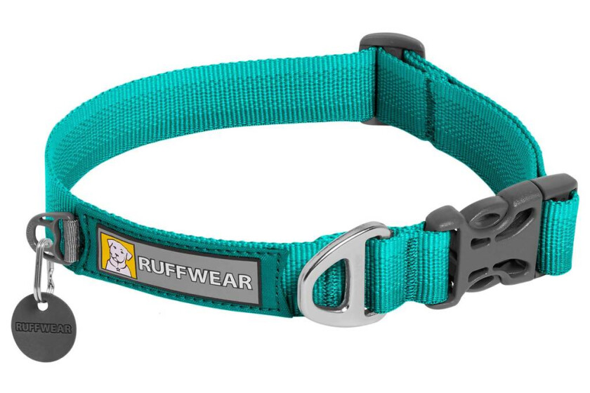 Ruffwear Front Range Hundehalsbånd Turkis (51-66 cm)