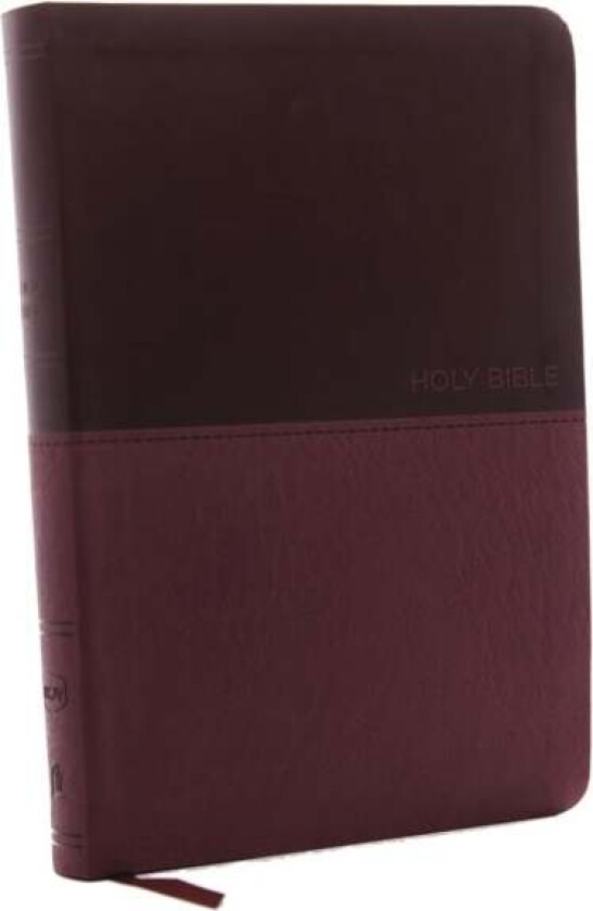 NKJV, Value Thinline Bible, Large Print, Burgundy Leathersoft, Red Letter, Comfort Print av Thomas Nelson