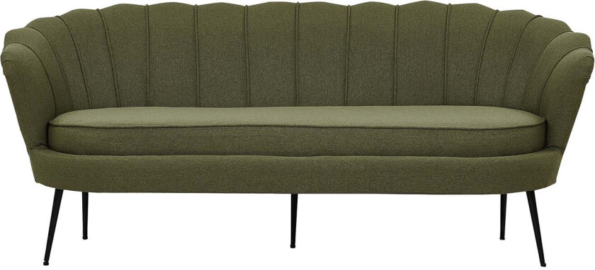 Calais sofa 3 seter grønn.