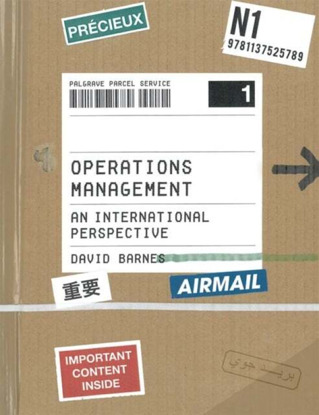 Operations Management av David Barnes