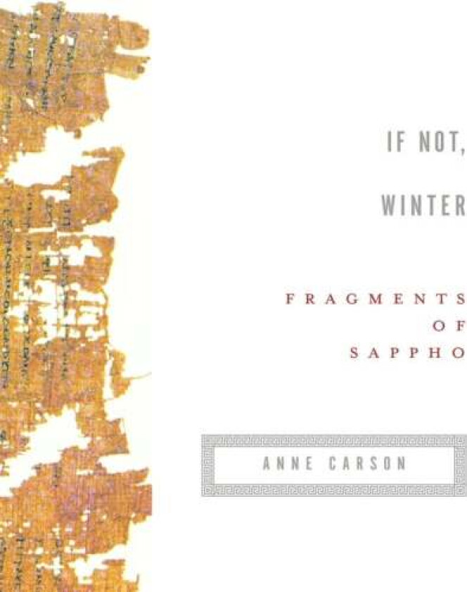 If Not, Winter av Sappho