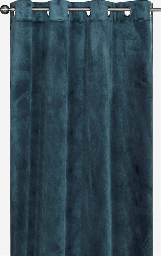 Fløyelslengder med snørehull Charlotte 2-pack 135 x 220 cm