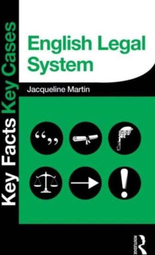 English Legal System av Jacqueline Martin