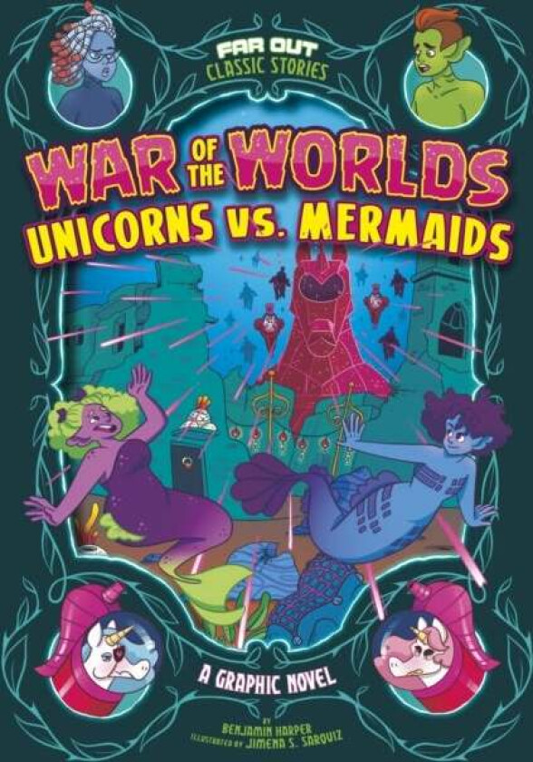 War of the Worlds Unicorns vs Mermaids av Benjamin Harper