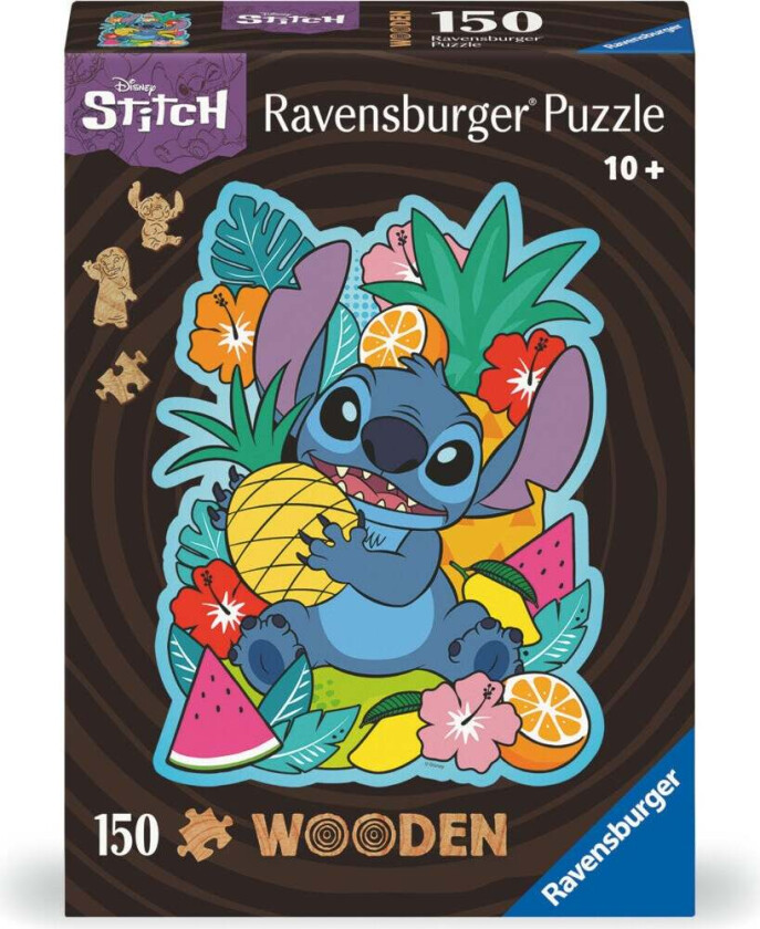 Puslespill 150 Trepuslespill Disney Stitch Ravensb