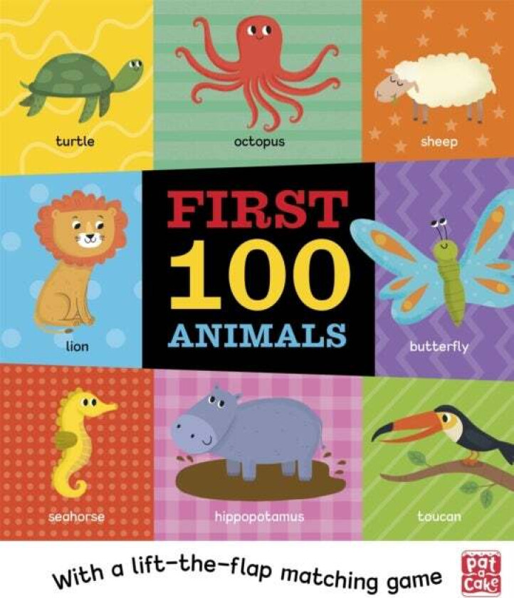 First 100 Animals av Pat-a-Cake