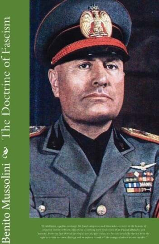 The Doctrine of Fascism av Benito Mussolini