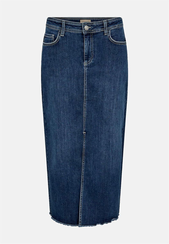 Langt denim skjørt Kimberly 42