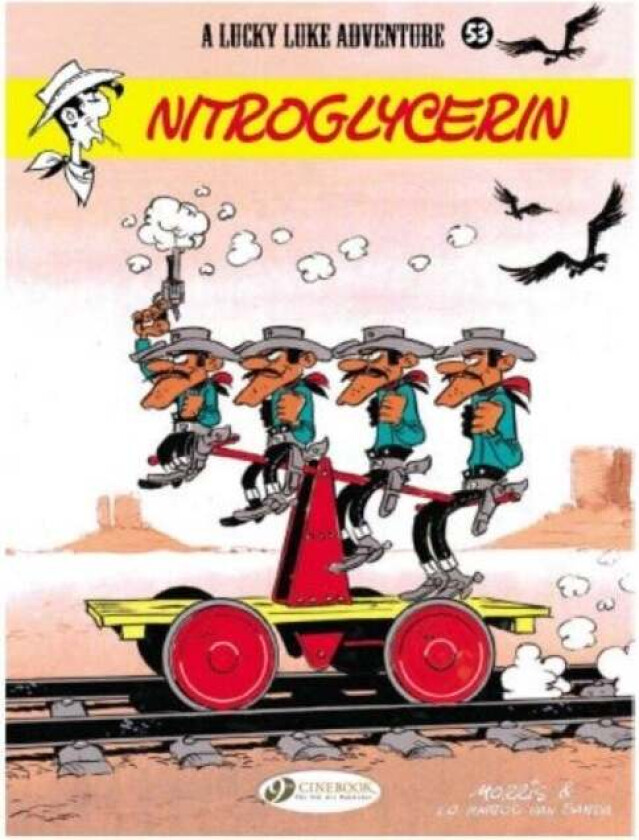 Lucky Luke 53 - Nitroglycerin av Lo Hartog Van Banda