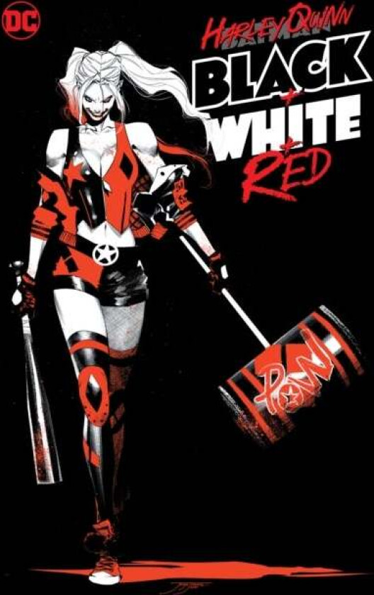 Harley Quinn Black + White + Red