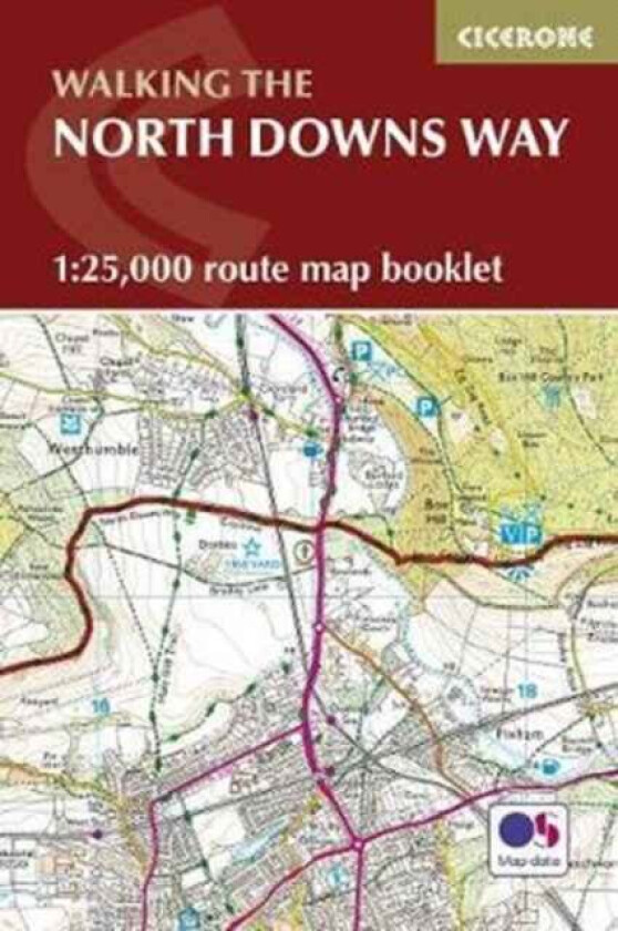 North Downs Way Map Booklet av Kev Reynolds