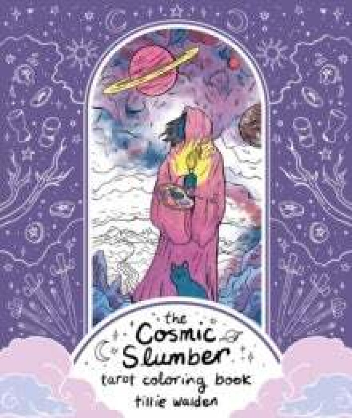 The Cosmic Slumber Tarot Coloring Book av Lisa Sterle