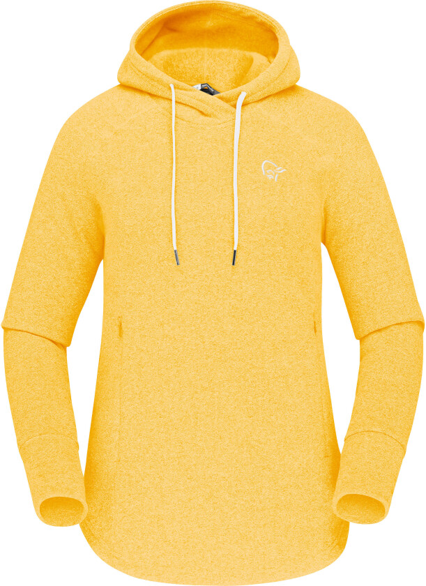 Women's Warm2 Hood (2021) XS, Lemon Chrome