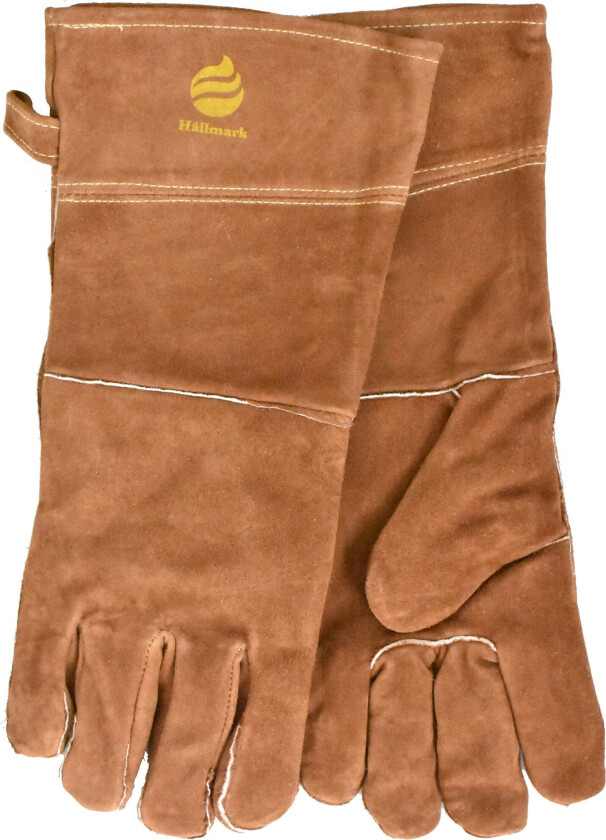 Bilde av BBQ Glove Leather 40 cm OneSize, Brown