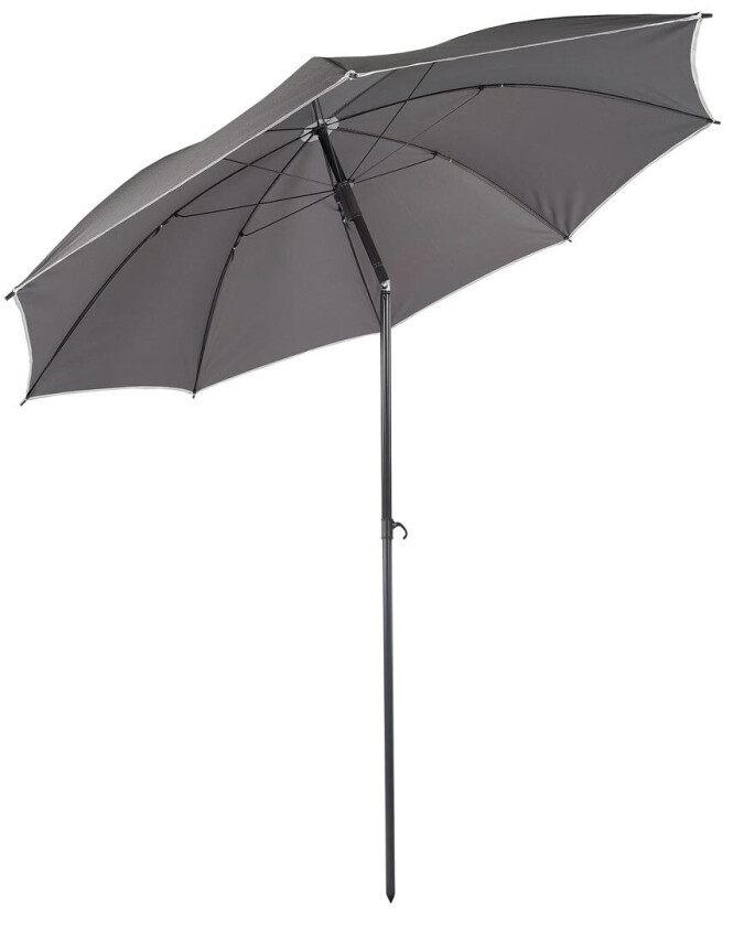 Strand parasol S Ø180cm antracit.