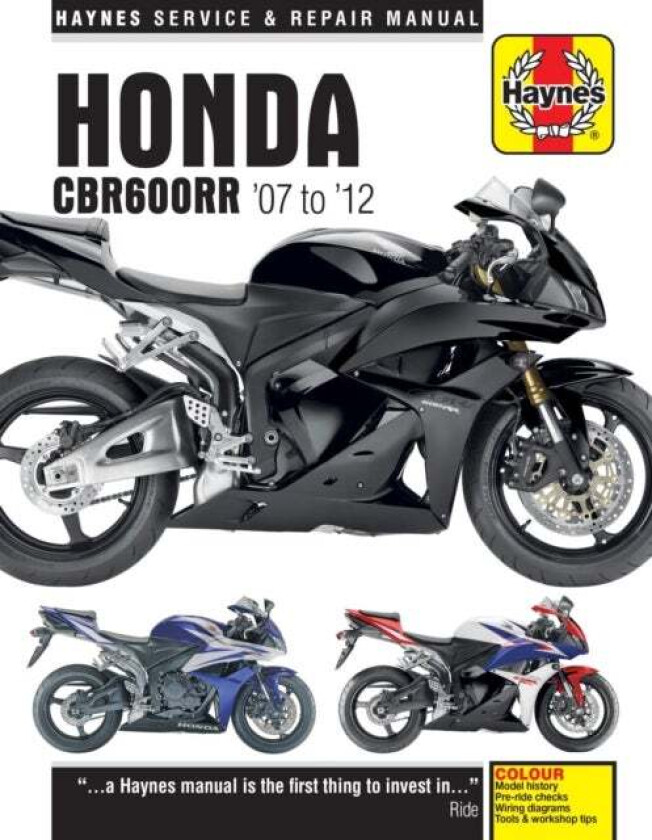 Honda CBR600RR (07 - 12) av Haynes Publishing
