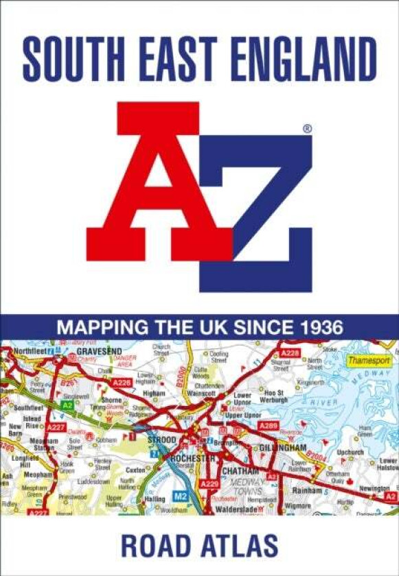 South East England A-Z Road Atlas av A-Z Maps