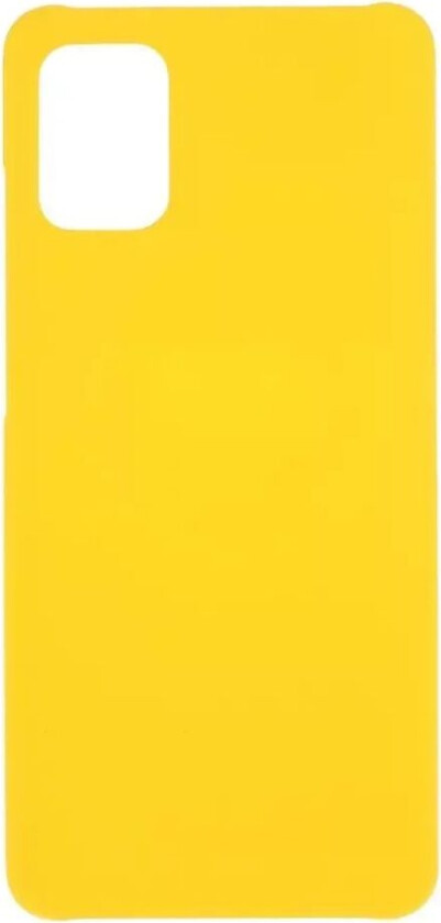 Samsung Galaxy A51 Hard Plast Deksel - Gul