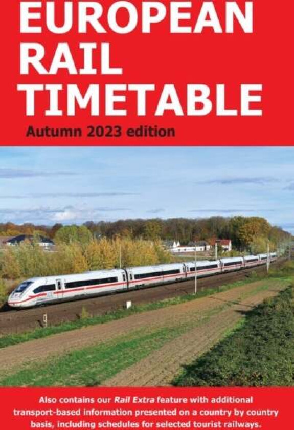 European Rail Timetable Autumn 2023