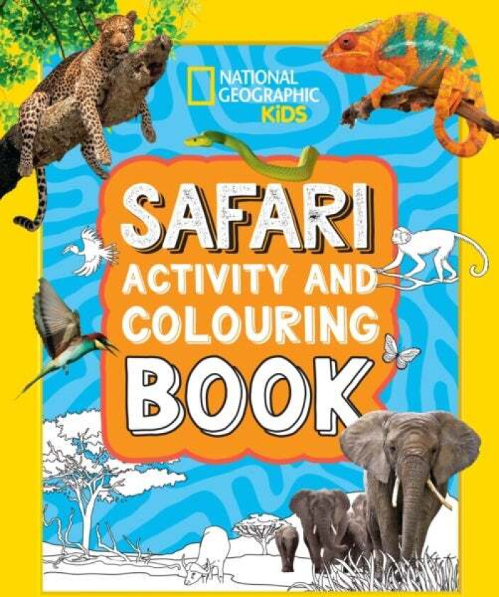 Safari Activity and Colouring Book av National Geographic Kids