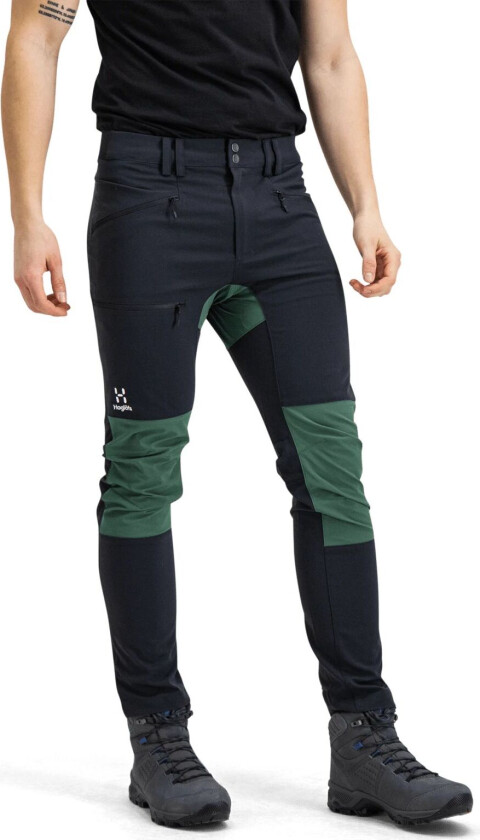 Mid Slim Pant, turbukse, herre True Black/fjell Gre