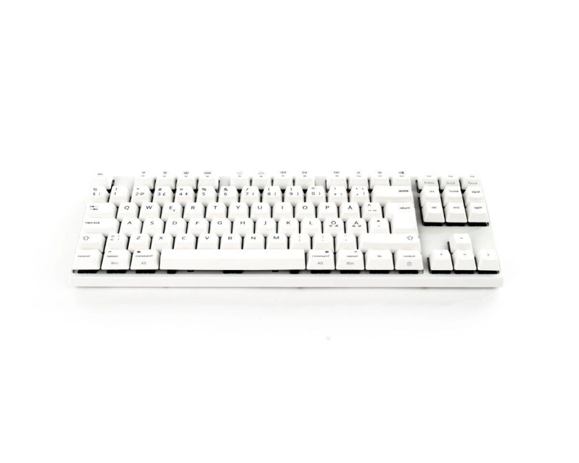 Va88mac Hvit Pbt Hvit Led Tastatur [Mx Red] (Mac)