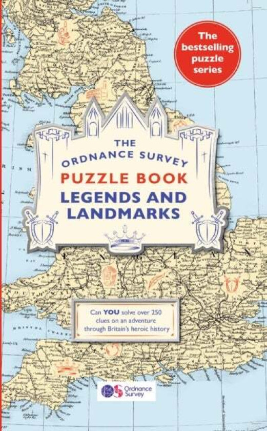 The Ordnance Survey Puzzle Book Legends and Landmarks av Ordnance Survey