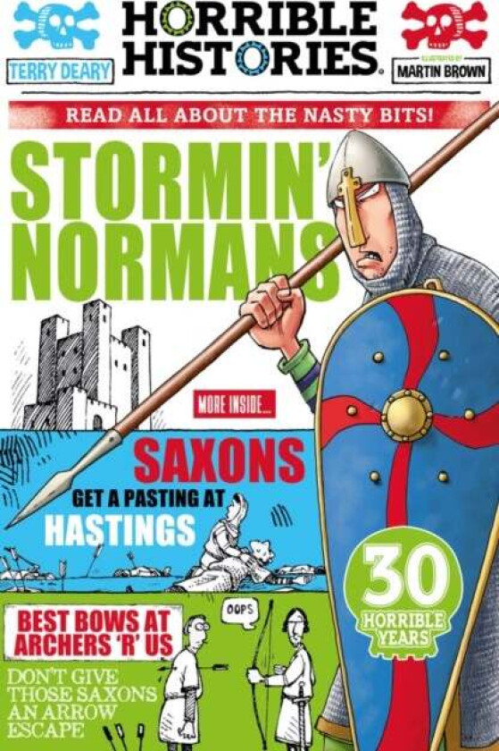 Stormin&#039; Normans (newspaper edition) av Terry Deary