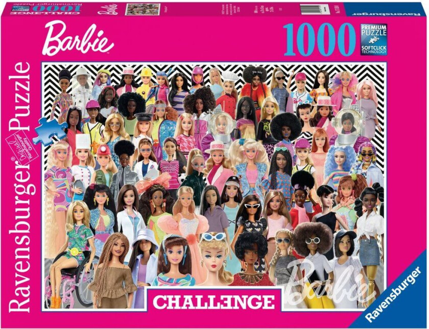 Puslespill 1000 Barbie-Utfordring